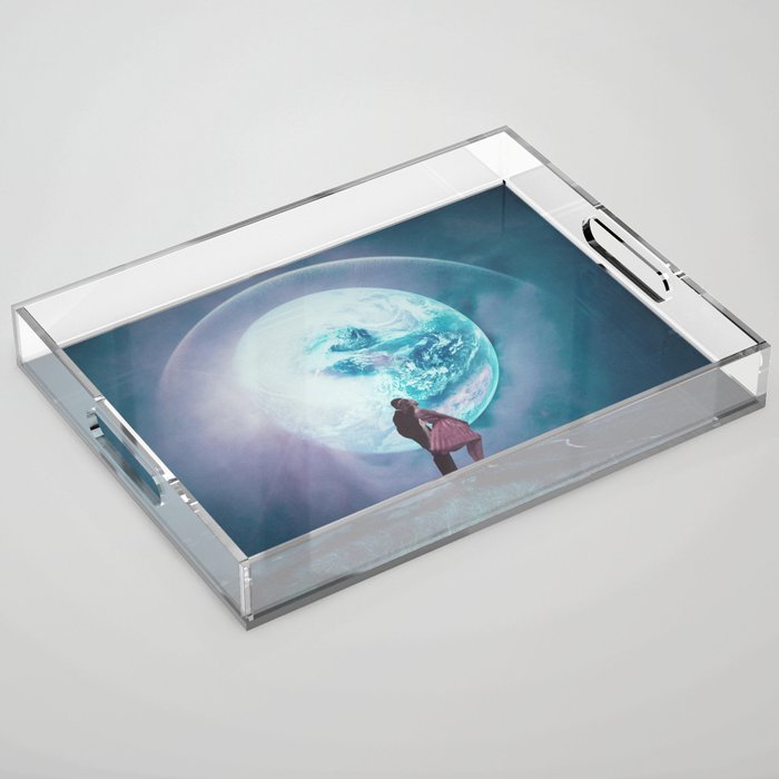 Two million Years from Yesterday Horizontal Acrylic Tray Gallery Image 1