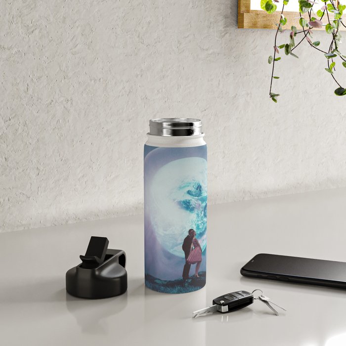 Two million Years from Yesterday Horizontal Water Bottle Gallery Image 4