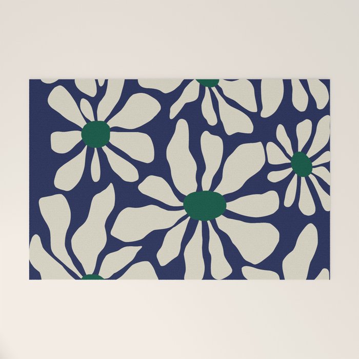 Happy Flora II Welcome Mat Gallery Image 1