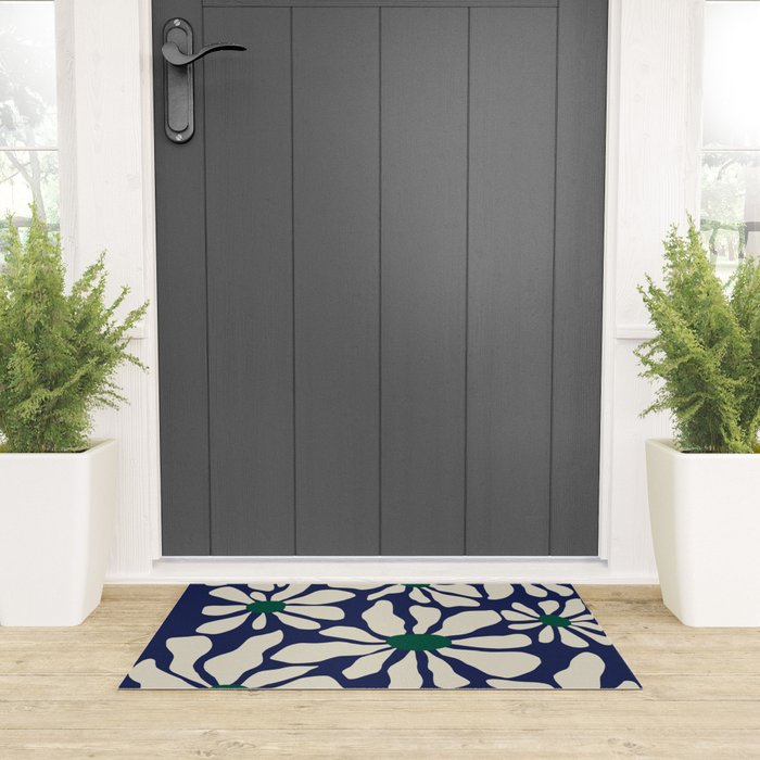 Happy Flora II Welcome Mat Gallery Image 3