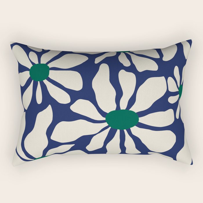 Happy Flora II Rectangular Pillow Gallery Image 1