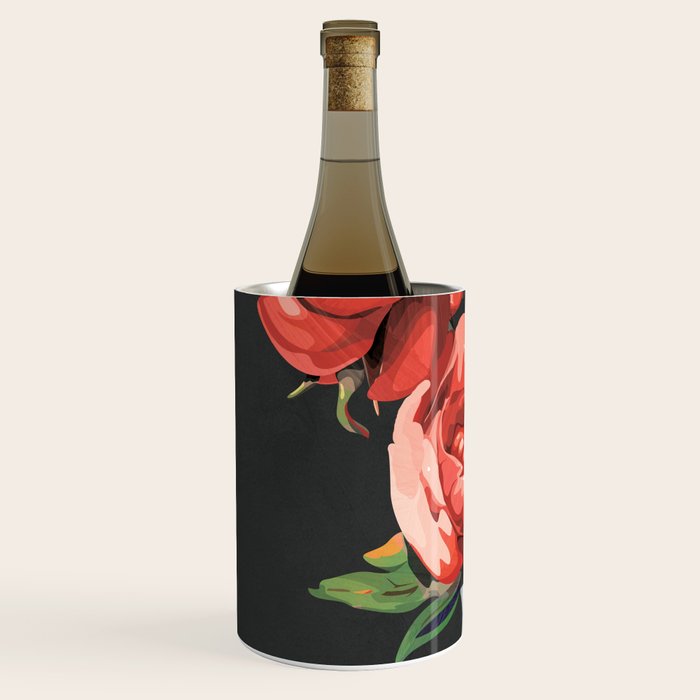 Vase of Flowers 3 Wine Chiller Gallery Image 2