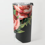Vase of Flowers 3 Travel Mug Gallery Image 2