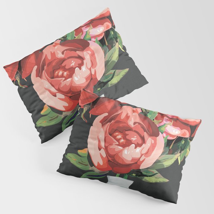 Vase of Flowers 3 Pillow Sham Gallery Image 3