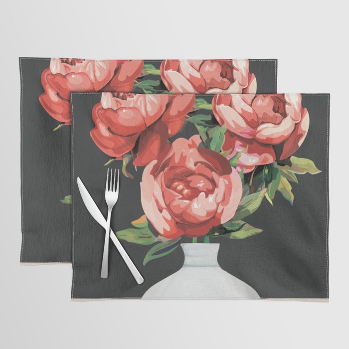 Vase of Flowers 3 Placemat Gallery Image 1