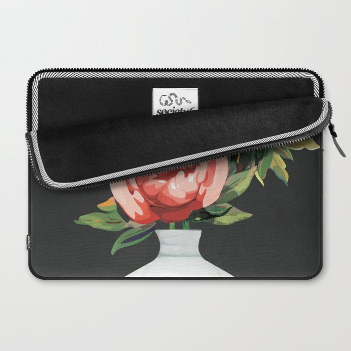 Vase of Flowers 3 Laptop Sleeve Gallery Image 2
