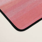 Abstract Watercolor Waves in Pink Sunset Desk Mat Gallery Image 4