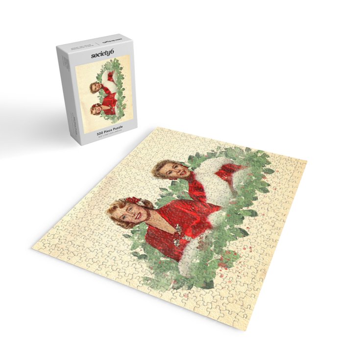Sisters - A Merry White Christmas Jigsaw Puzzle Gallery Image 2