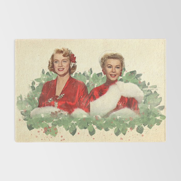 Sisters - A Merry White Christmas Rug Gallery Image 2