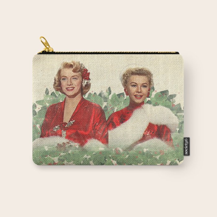 Sisters - A Merry White Christmas Carry All Pouch
