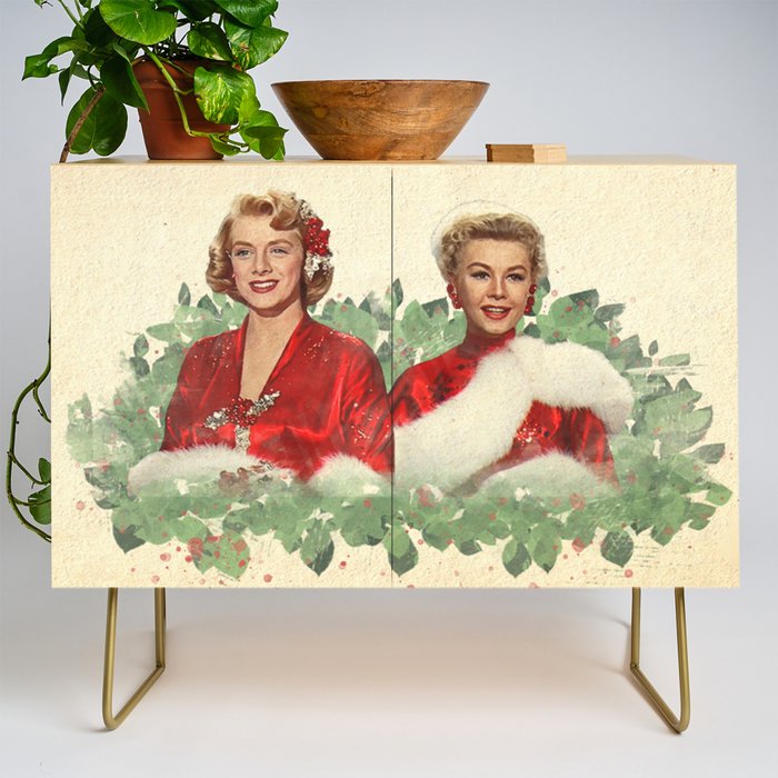 Sisters - A Merry White Christmas Credenza Gallery Image 1