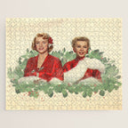 Sisters - A Merry White Christmas Jigsaw Puzzle Gallery Image 1