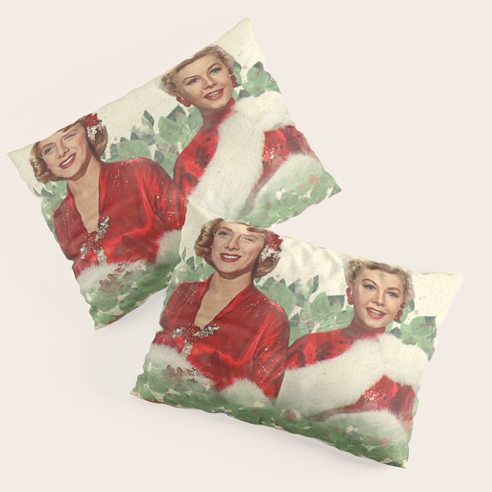 Sisters - A Merry White Christmas Pillow Sham Gallery Image 1