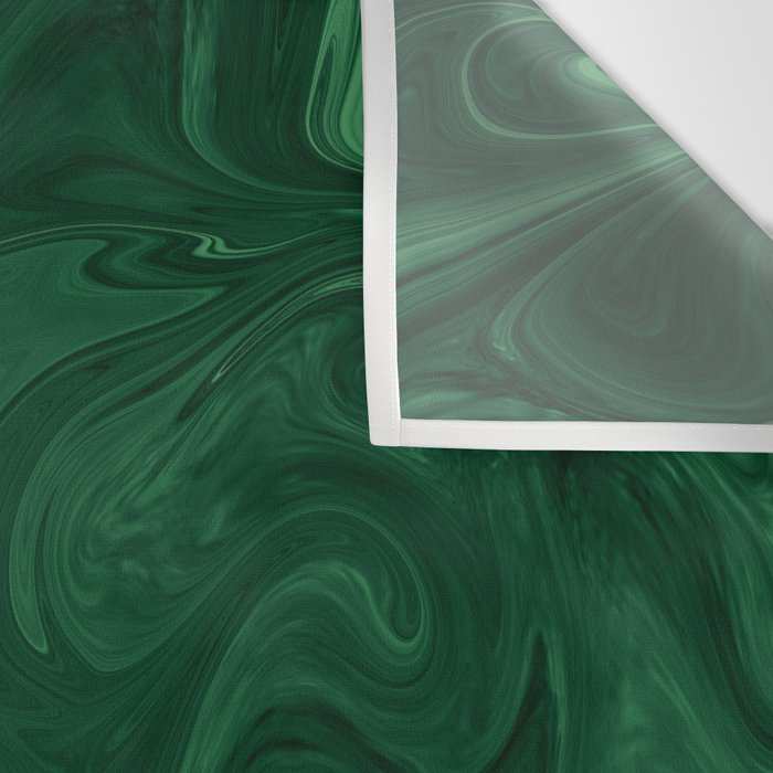 Modern Cotemporary Emerald Green Abstract Wall Tapestry Gallery Image 3