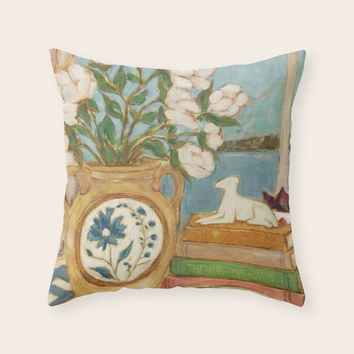 Enjoy the View  Throw Pillow Gallery Image 1