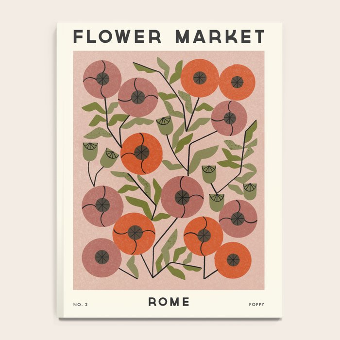 Flower Market No. 2 Notebook Gallery Image 4