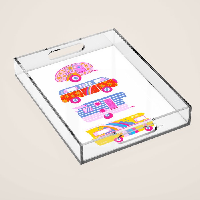 Retro Roadtrip - Candy Palette Acrylic Tray Gallery Image 1