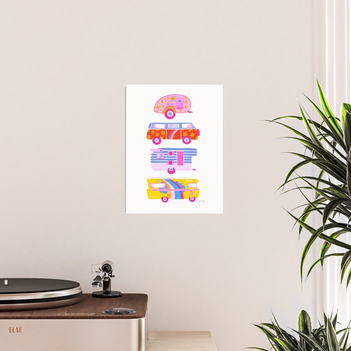 Retro Roadtrip - Candy Palette Poster Gallery Image 2