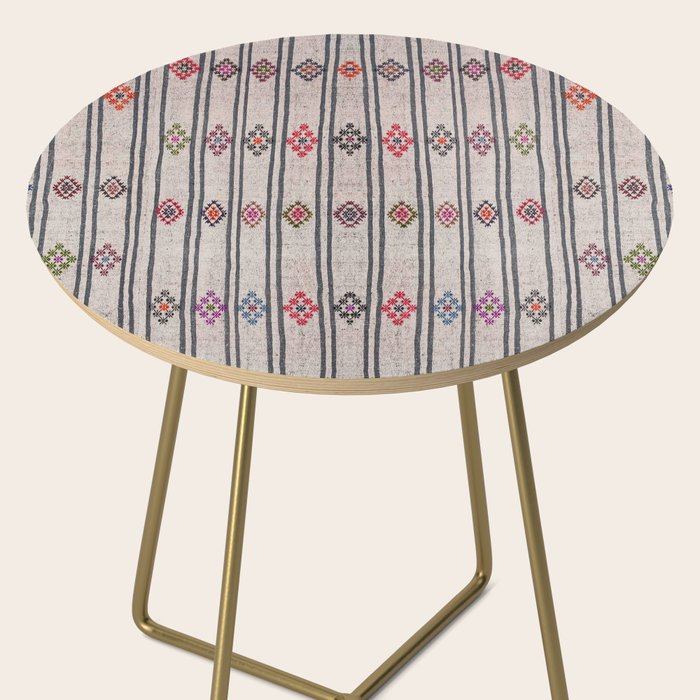 Moroccan Vintage Rug Side Table Gallery Image 2