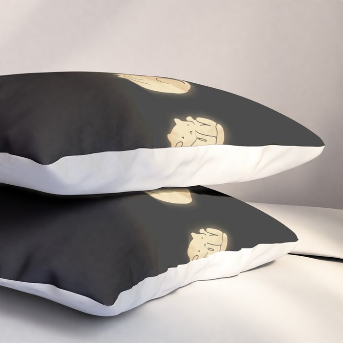 Cat Landscape 57: Phases of the Meow Pillow Sham Gallery Image 3