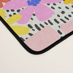 Colorful Summer Flower Meadow Happy Hand Drawn Wildflowers Desk Mat Gallery Image 4