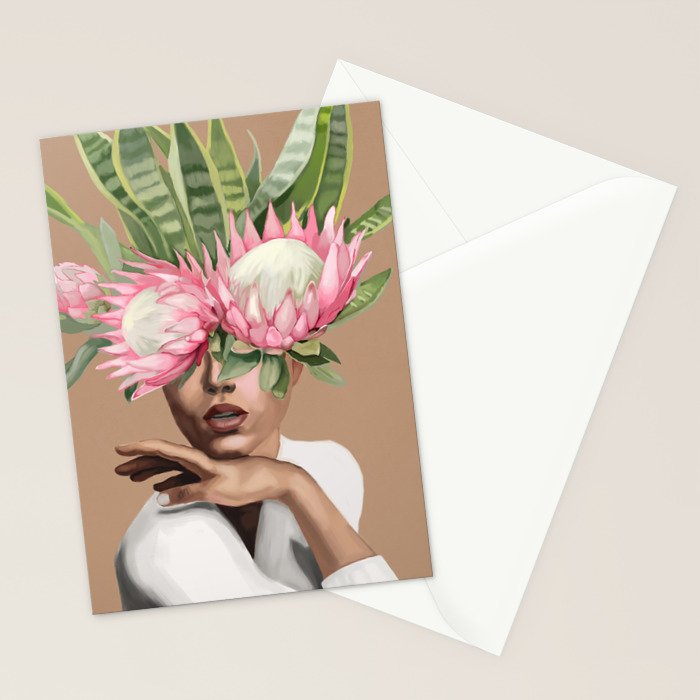 Floral Elegance 1 Stationery Card Gallery Image 2