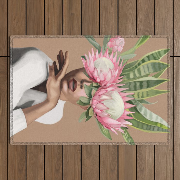 Floral Elegance 1 Outdoor Rug Gallery Image 1