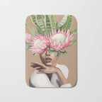 Floral Elegance 1 Bath Mat Gallery Image 1