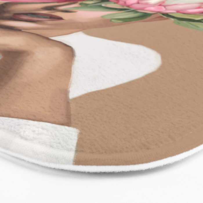 Floral Elegance 1 Bath Mat Gallery Image 3