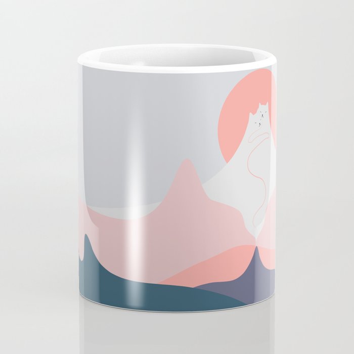 Cat Landscape 129 Coffee Mug Gallery Image 4