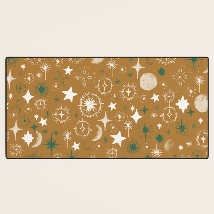 Stellar modern shapes A Desk Mat Gallery Image 3