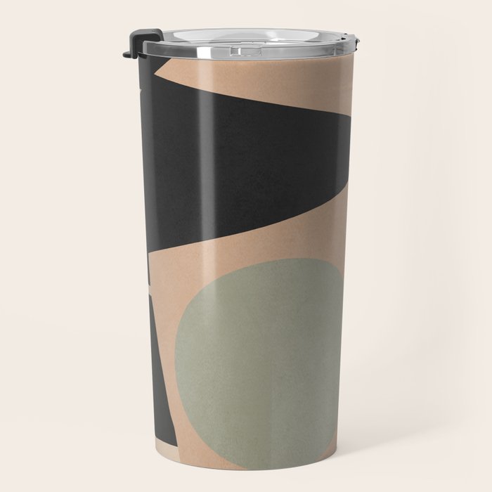 Abstract Geometric Shapes 168 Travel Mug Gallery Image 3