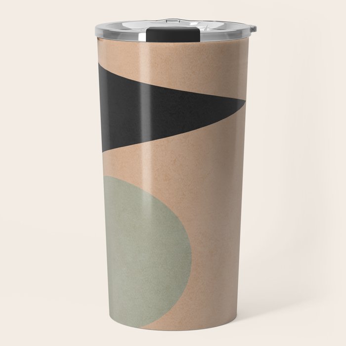 Abstract Geometric Shapes 168 Travel Mug Gallery Image 1