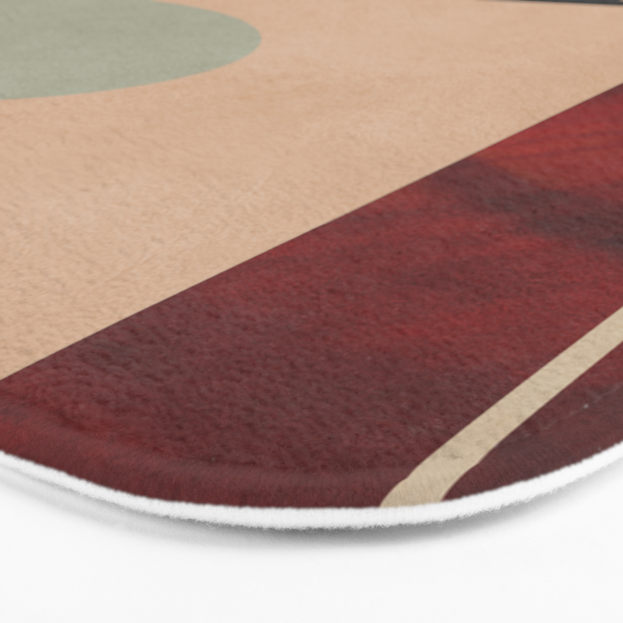 Abstract Geometric Shapes 168 Bath Mat Gallery Image 3