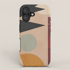 Abstract Geometric Shapes 168 iPhone Case Gallery Image 1