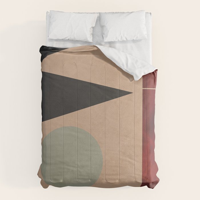 Abstract Geometric Shapes 168 Comforter Gallery Image 1
