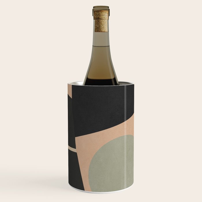 Abstract Geometric Shapes 168 Wine Chiller Gallery Image 2