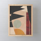 Abstract Geometric Shapes 168 Mini Art Print Gallery Image 1