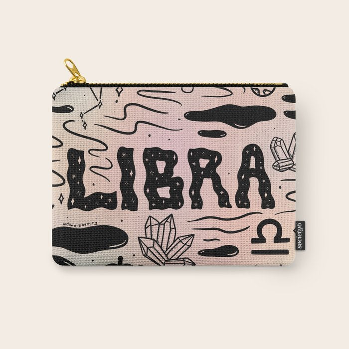 Celestial Libra Carry All Pouch Gallery Image 1