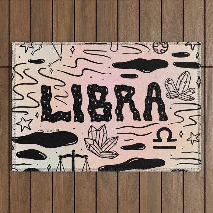 Celestial Libra Outdoor Rug Gallery Image 1