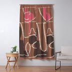Organic Minimalist Layers 1 Window Curtain Gallery Image 5