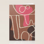 Organic Minimalist Layers 1 Stationery Card Gallery Image 2