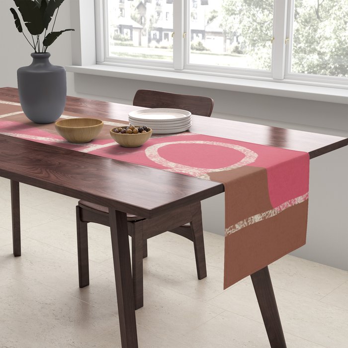 Organic Minimalist Layers 1 Table Runner Gallery Image 2
