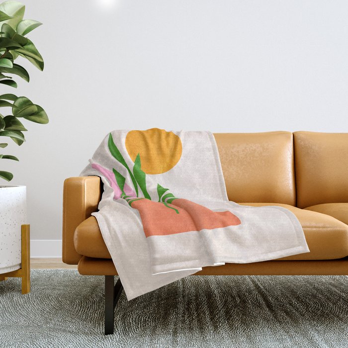 Autumn Bloom II Throw Blanket Gallery Image 1