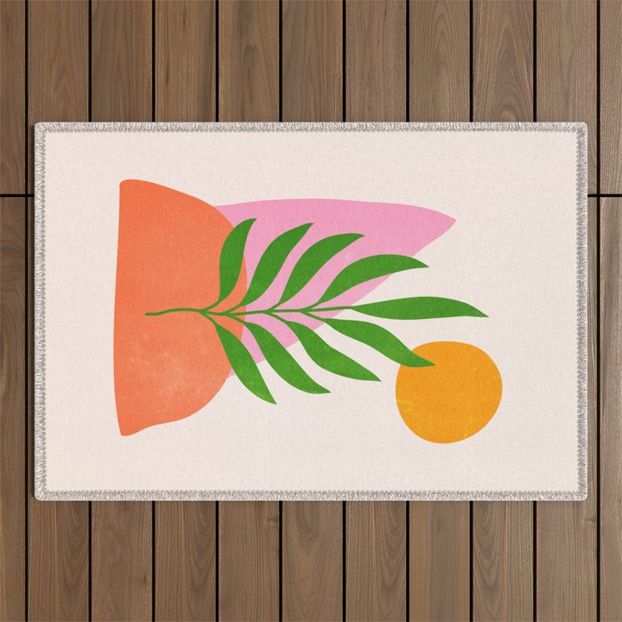 Autumn Bloom II Outdoor Rug Gallery Image 1