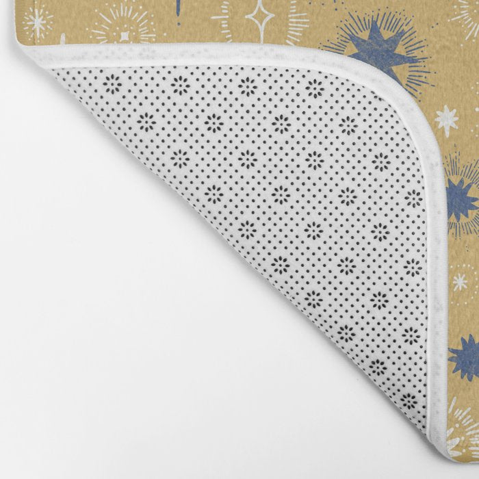 Illuminated star sky A Bath Mat Gallery Image 2