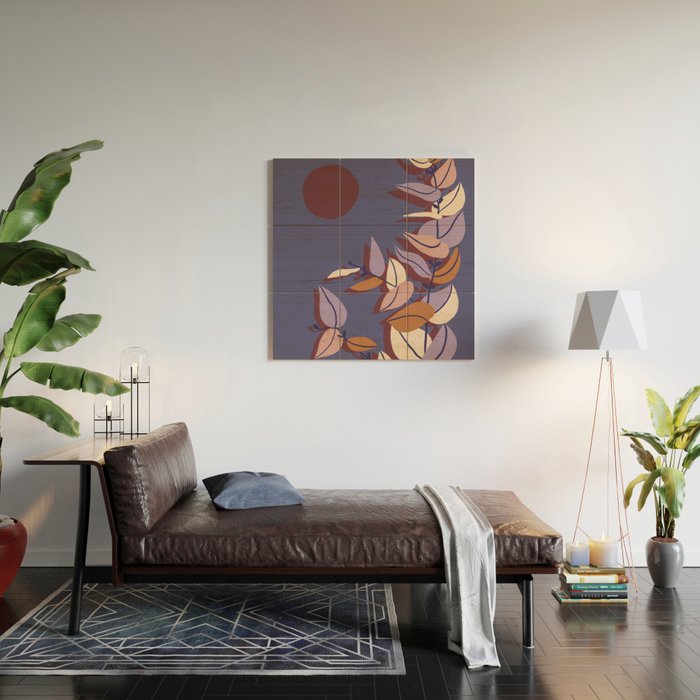 Foliage Wood Wall Art Gallery Image 2