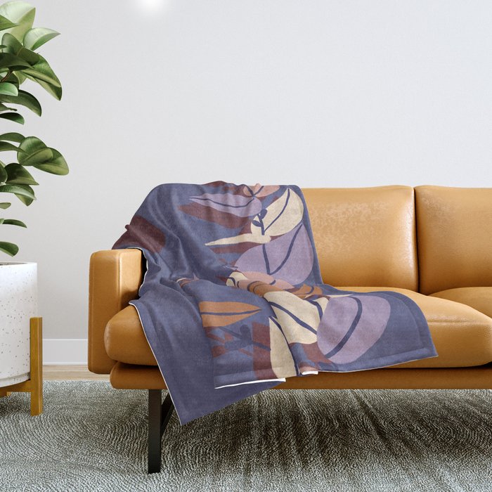 Foliage Throw Blanket Gallery Image 1