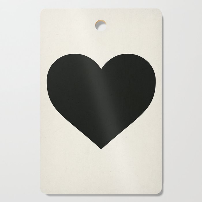 Black Heart Cutting Board Gallery Image 1