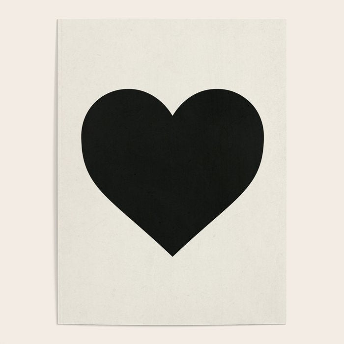 Black Heart Poster